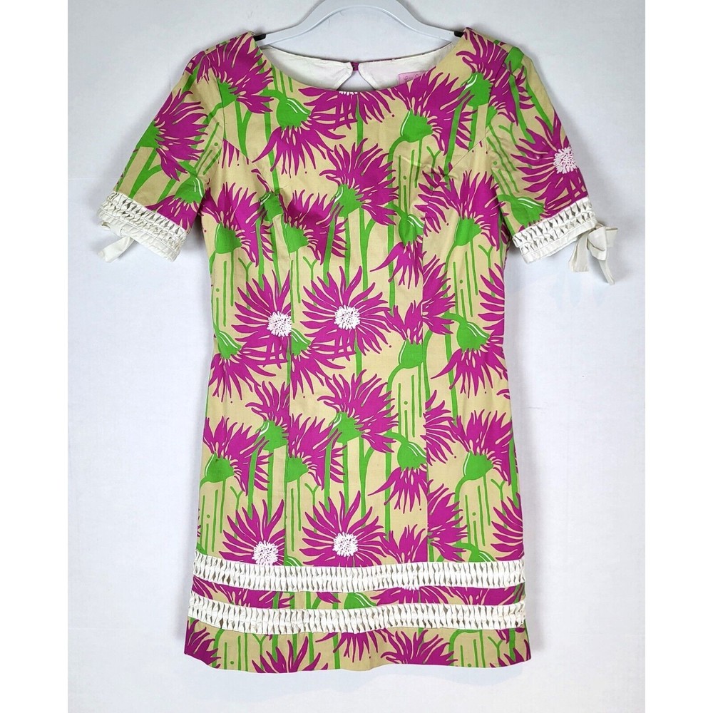 Lilly Pulitzer Coastal Kiss Dress Cut Out Size 0
